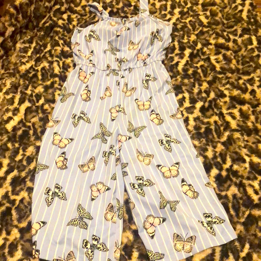 Little Girls Butterfly Jumper